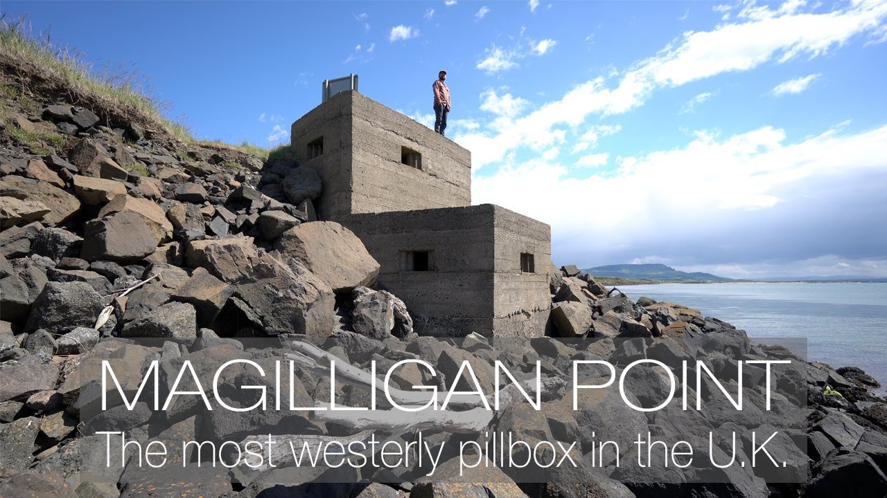 Magilligan Point, the most westerly pillbox in the United Kingdom