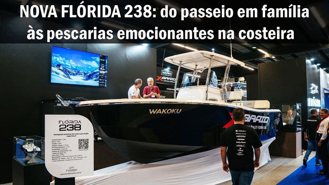 Nova lancha Fl&oacute;rida 238