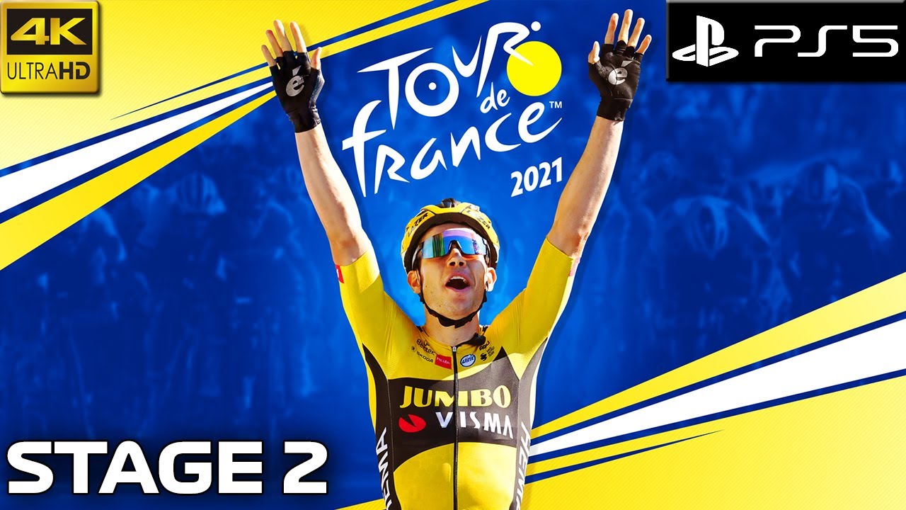 A PERFECTLY MANAGED STAGE? | Tour de France 2021 (PS5 4K60) | Jumbo Visma Playthrough (Stage 2)