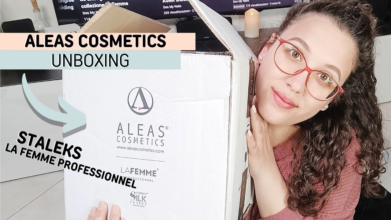 📦 UNBOXING acquisti nails LA FEMME, STALEKS e novit&agrave; da Aleas Cosmetics | desmynails