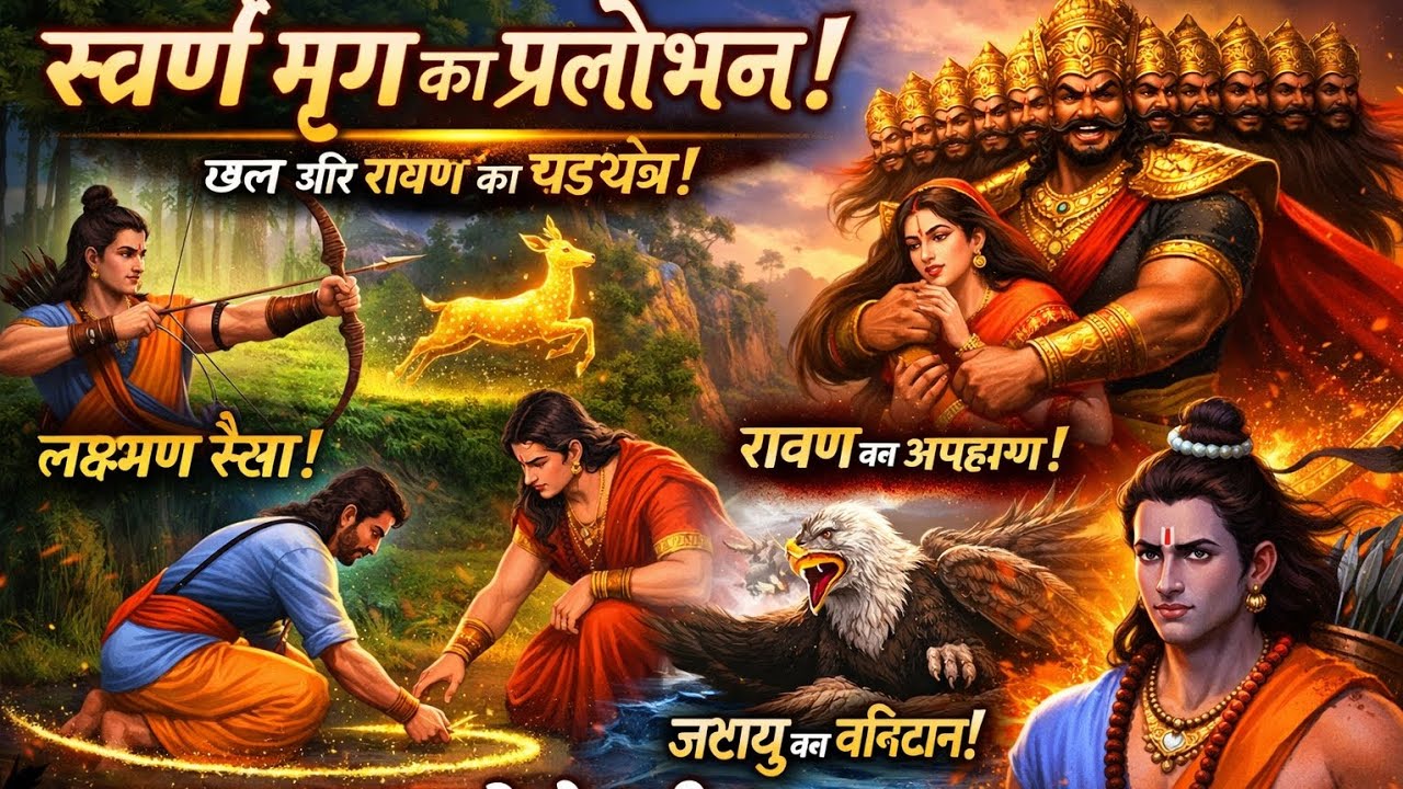 Mata Sita ki haran||Maha yudh ka suruvat|| Ramayan||