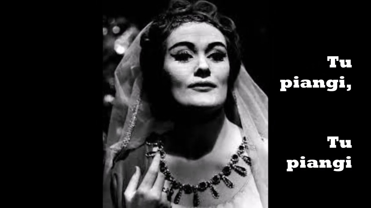 JOAN SUTHERLAND e GIULIETTA SIMIONATO   da SEMIRAMIDE  di Rossini GIORNO D'ORROR     1962