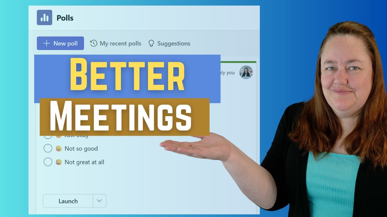 Use Polls in Teams Meetings to Keep Everyone Engaged