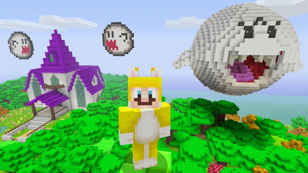 Minecraft: Super Mario Edition - Ghost House {3}