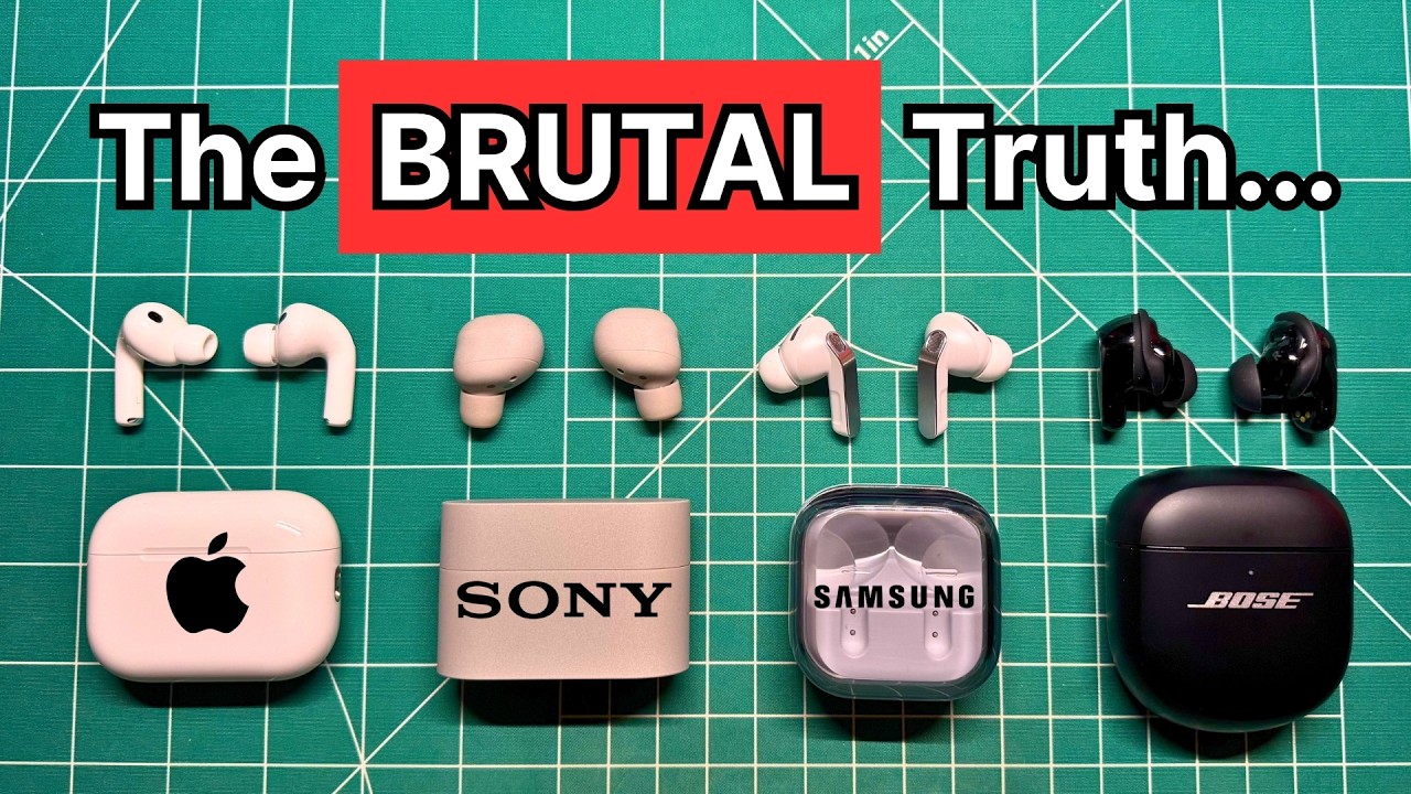AirPods Pro 3 против Sony XM6 против Galaxy Buds 4 Pro против Bose QC Ultra 2
