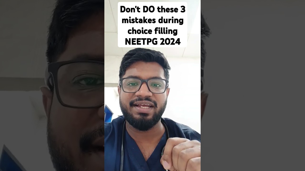 Avoid these mistakes in NEET PG counselling #youricu #neetpgcounselling #neetpgcounselling2024