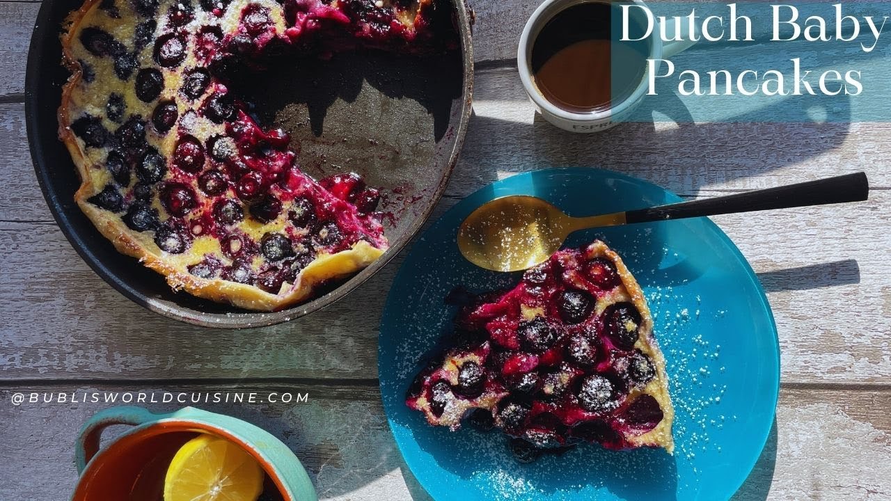 Dutch Baby Pancakes | Quick Breakfast Recipe