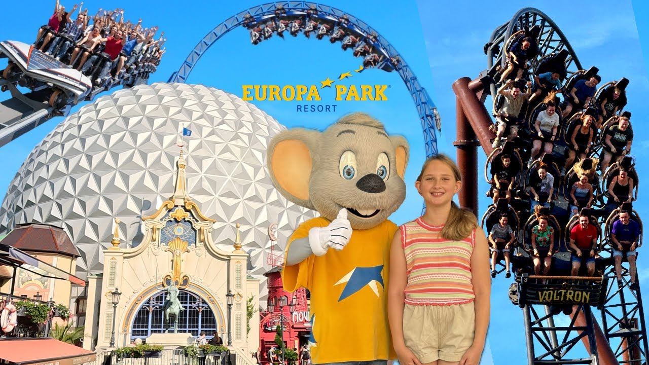 EUROPA PARK Day 1 Vlog 6th August 2024 Our FIRST EVER visit