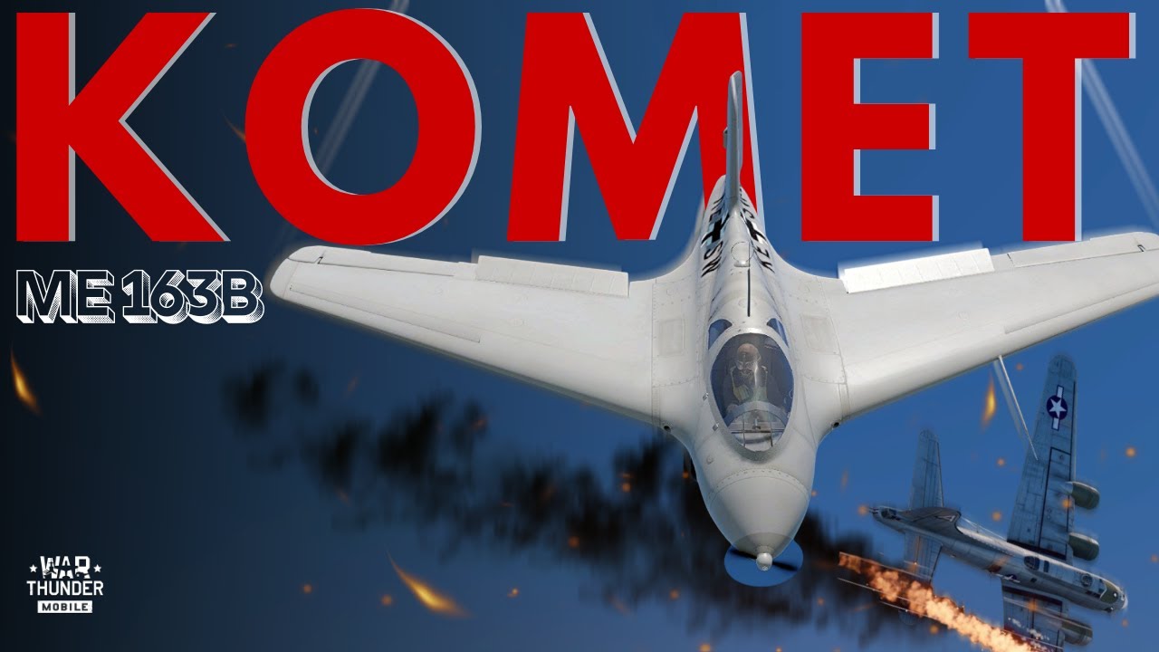 EL Me 163B ES EL MEJOR AVION DE TODO EL JUEGO |🚀 KOMET | @War Thunder Mobile