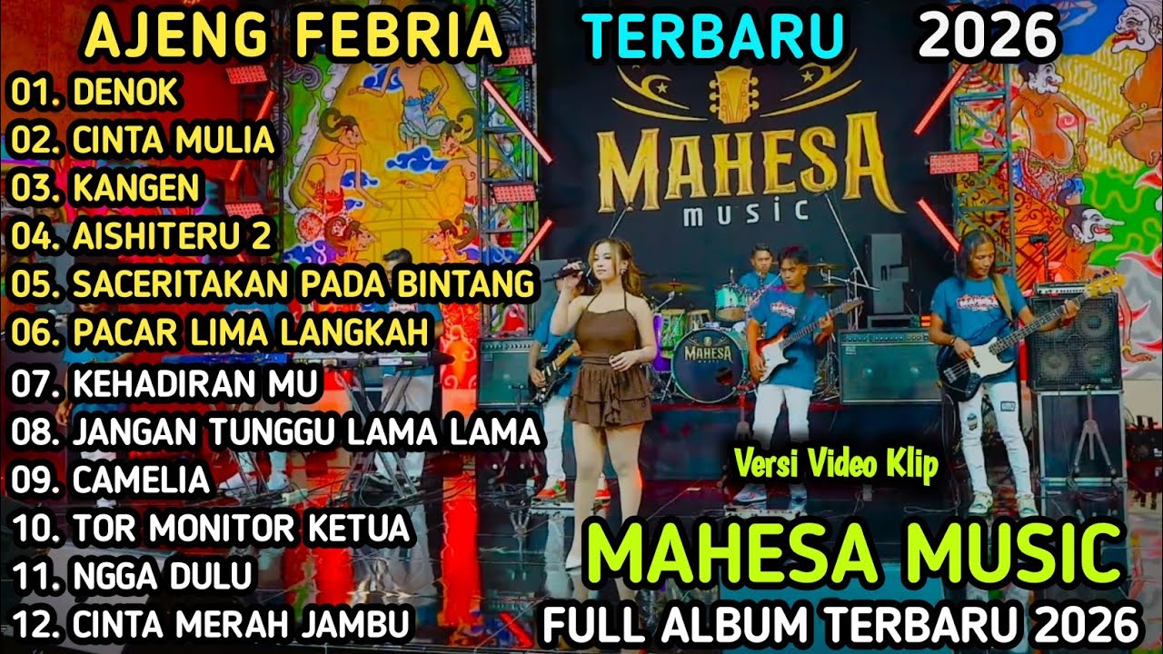 DENOK, CINTA MULIA - Ajeng Febria - MAHESA MUSIC FULL ALBUM 