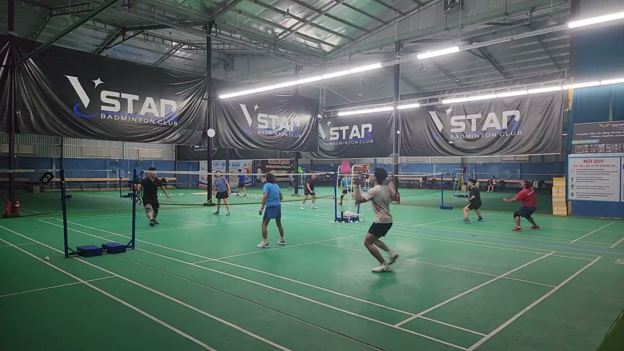 2502 Mix  [CLVK ]🤾‍♂️ Thái / Lý🏸 Thu / Dũng - HAPTHY Badminton - Sân Cầu lông Vstar