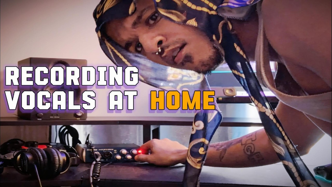 How To Record Vocals At Home (Beginner Guide)
