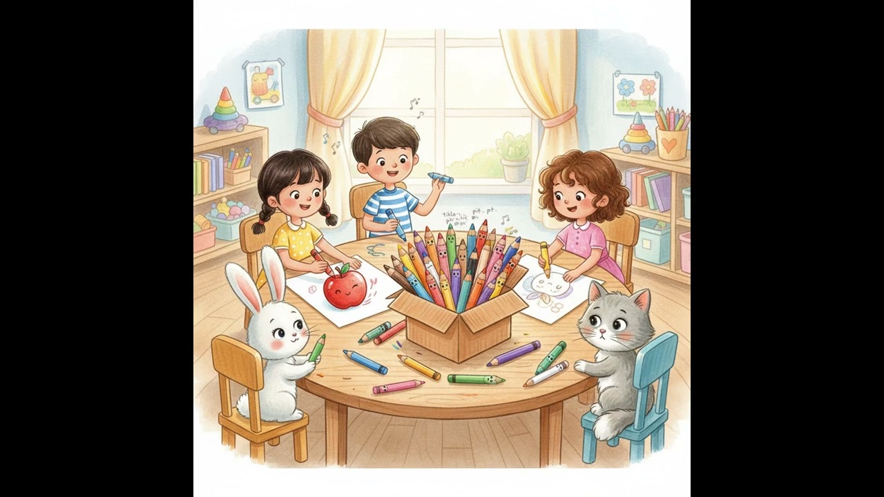 RESİMLER RENKLER MASALI - ARKADAŞLIK MASALI