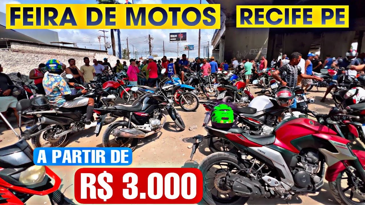 FEIRA DE MOTOS RECIFE PE / FEIR&Atilde;O JOANA BEZERRA (05/01/25) CHAMA NA BOTINHA