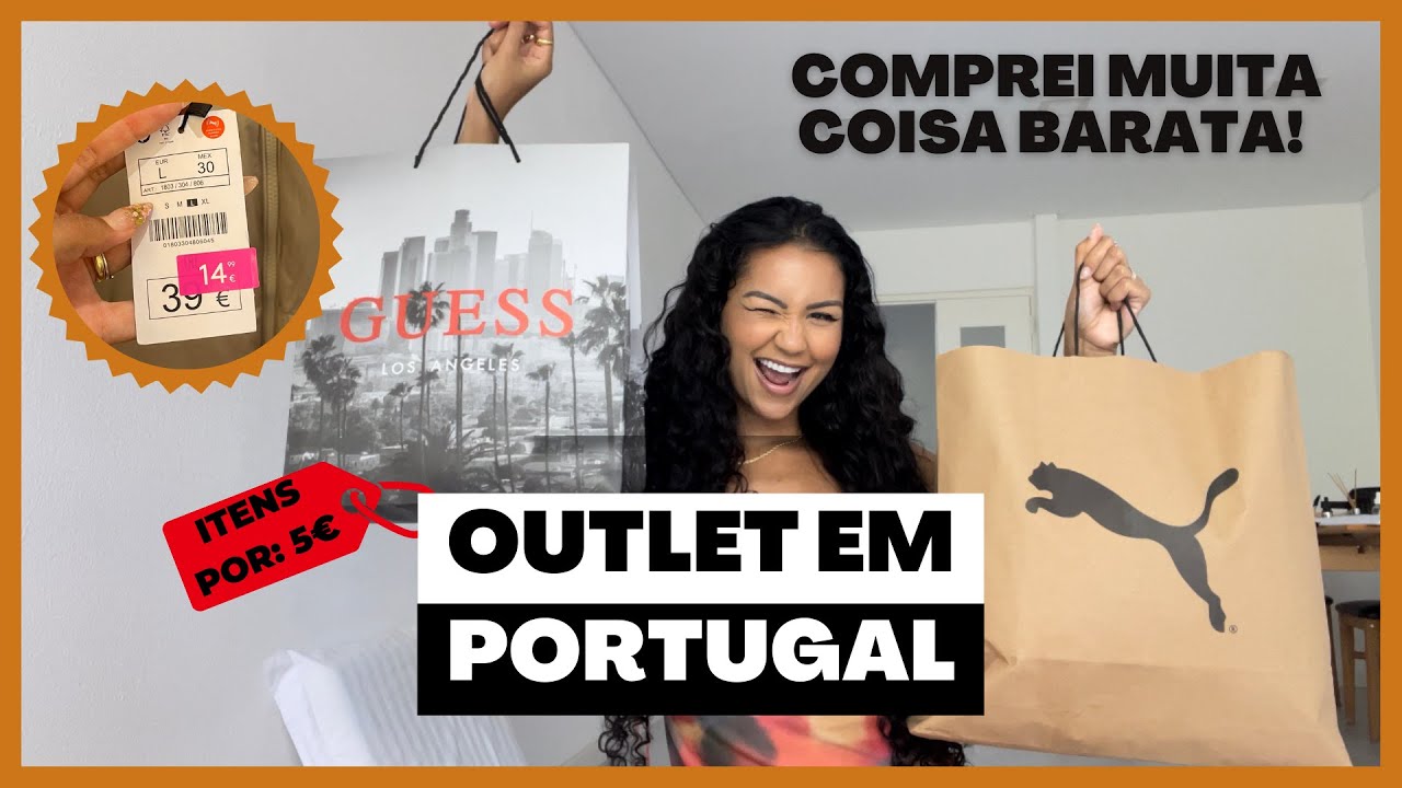 OUTLET EM PORTUGAL - COISAS DE MARCA MUITO BARATAS! FREEPORT FASHION OUTLET #portugal #freeportl
