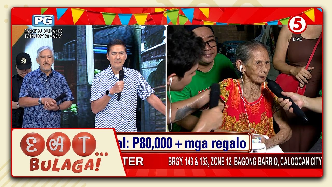 Eat Bulaga | Si Nanay Obita ng Bagong Barrio, Quezon City ang na-'Sugod Bahay, Mga Kapatid'!