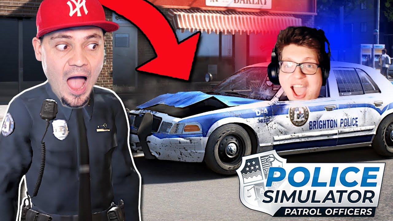 👮 Zniszczył nasz WÓZ POLICYJNY! | Symulator Policjanta 👮