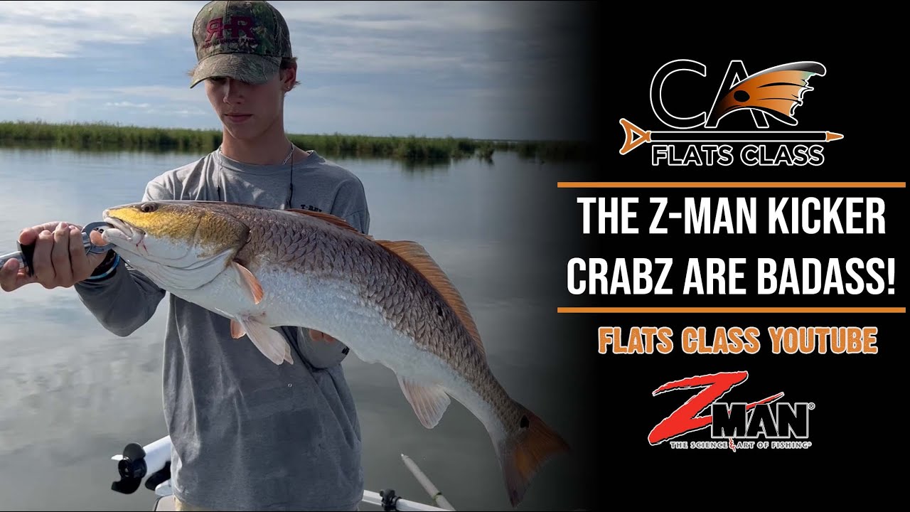 The Z-Man Kicker CrabZ Are Badass! - Flats Class YouTube