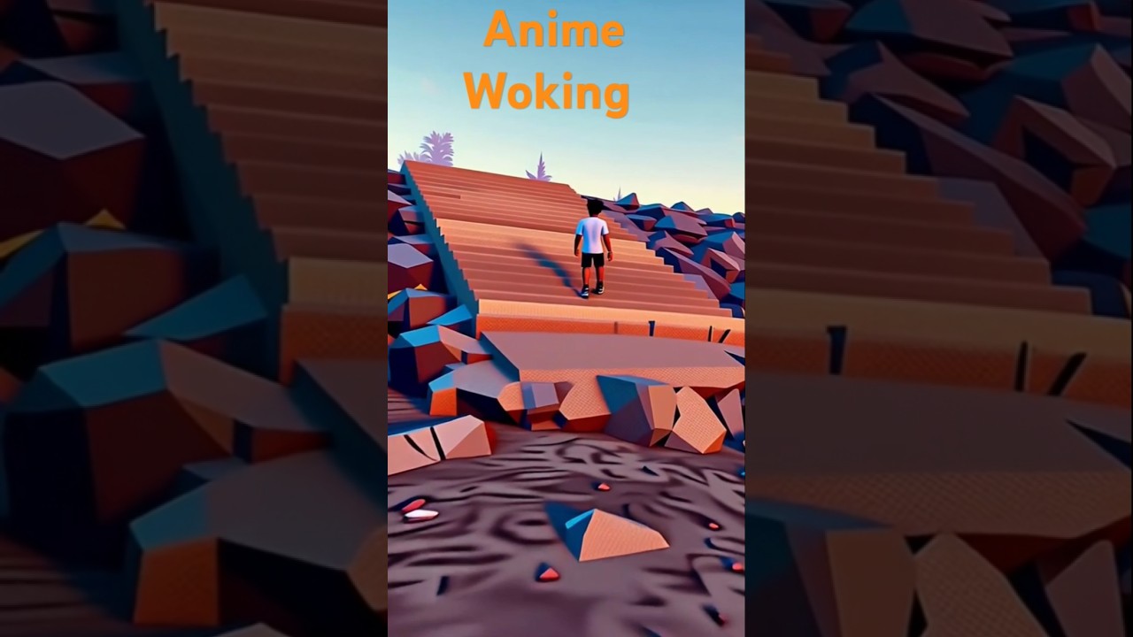 Anime Woking 🚶‍♂️🚶‍♂️🚶‍♂️🚶‍♂️👩‍🦯