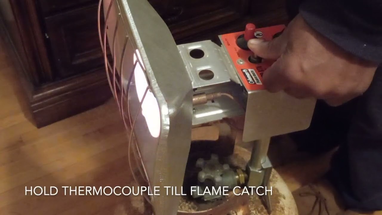 How To Start A Coleman PowerMate 15000BTU Propane Heater