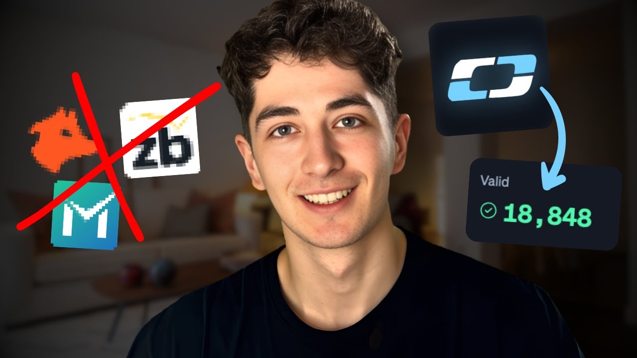How I Verify 25,000+ Emails for Free (cold email)