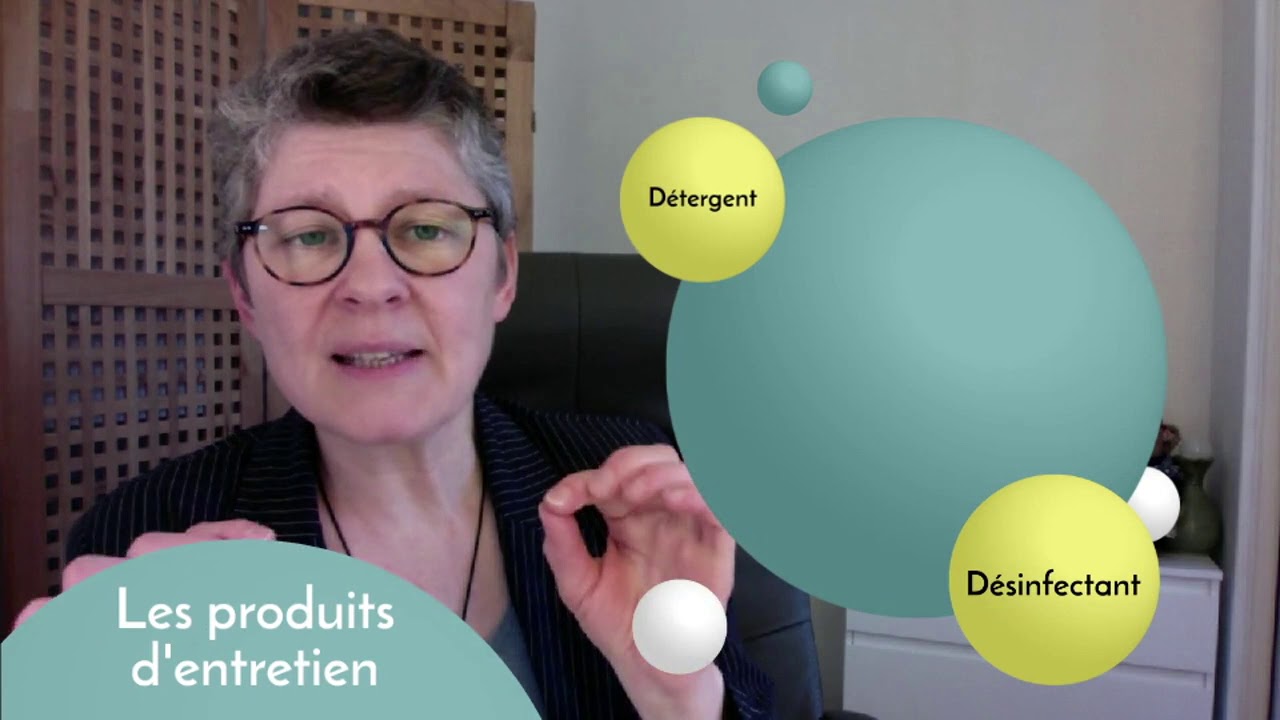 Mode d'action des produits d'entretien