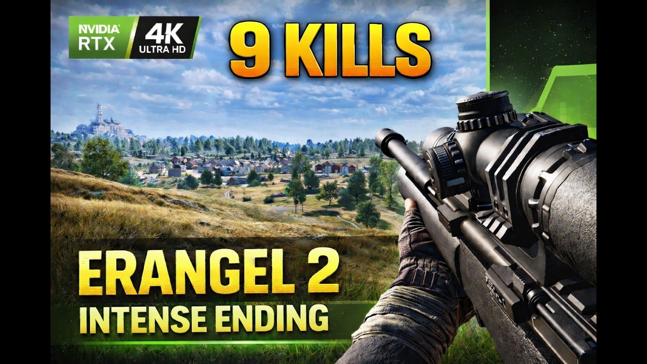 ERANGEL 2 Intense Ending | 4K ULTRA RTX 5090 Gameplay | PUBG PC (No Commentary) &ndash; KILL JOKER 2.0
