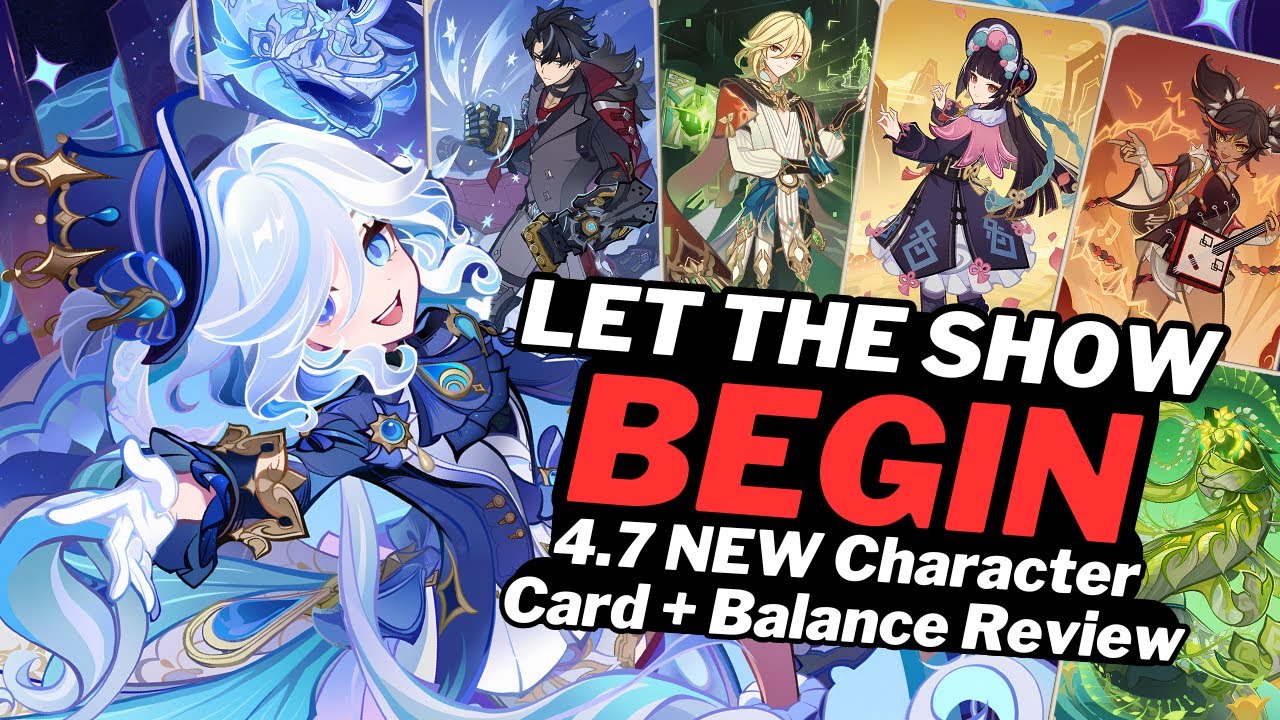 REVIEWING ALL 9 NEW CHARACTER CARDS AND BALANCE CHANGES Furina Kaveh + More || Genshin Impact TCG