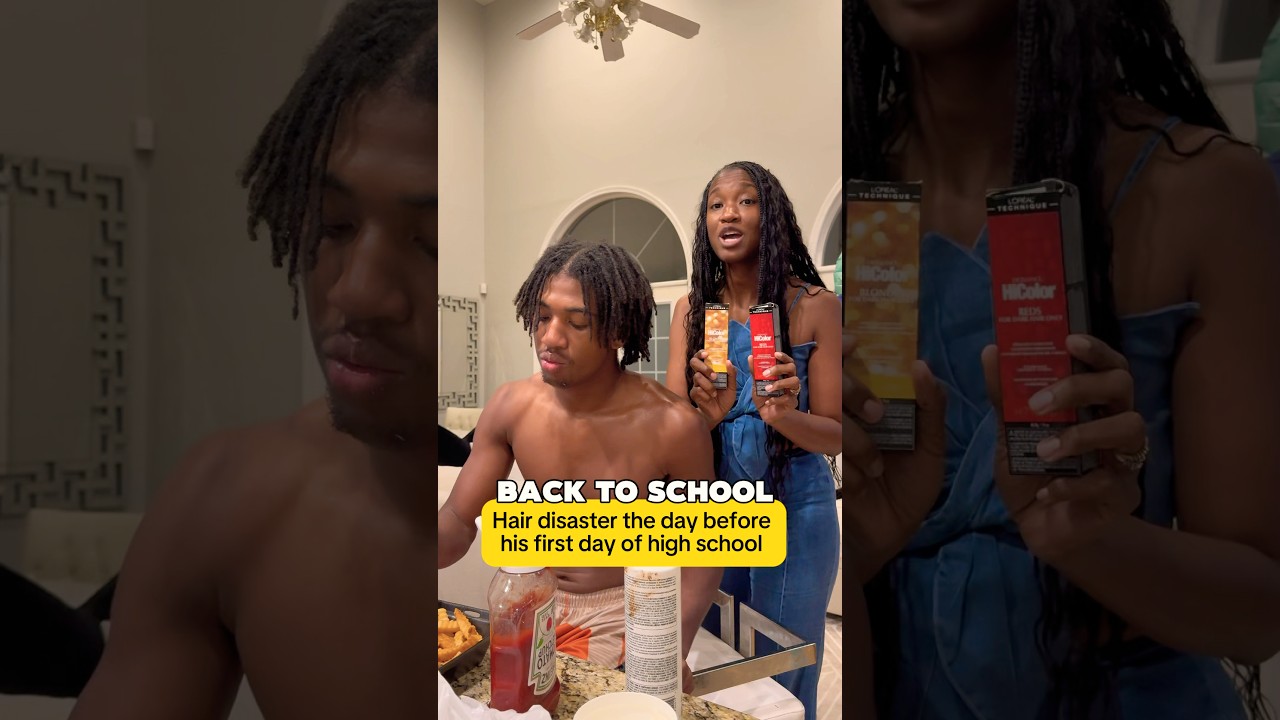 I can&rsquo;t believe it&rsquo;s a hair disaster the day before my son&rsquo;s first day of high school