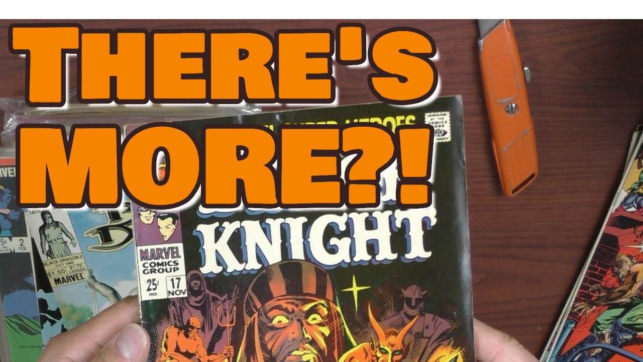 Vintage Comic Book Unboxing $20,000 Collection 11 of 13 Blackest Knight! | SellMyComicBooks.com