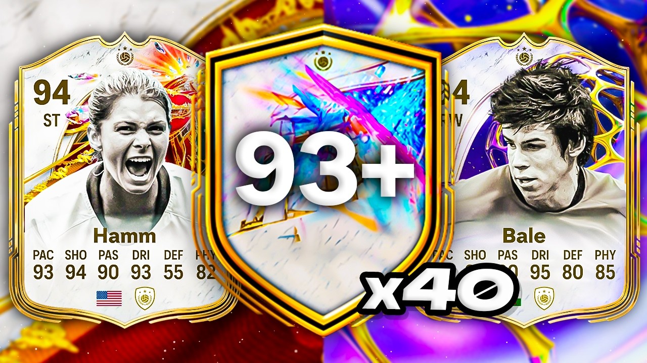 40x 93+ ICON SWAPS PICKS & PACKS! 🤯 FC 26 Ultimate Team