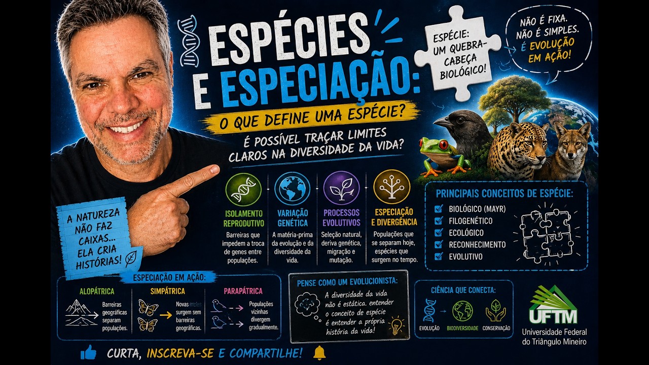 O que é uma Espécie, afinal? O Quebra-Cabeça da Vida explicado