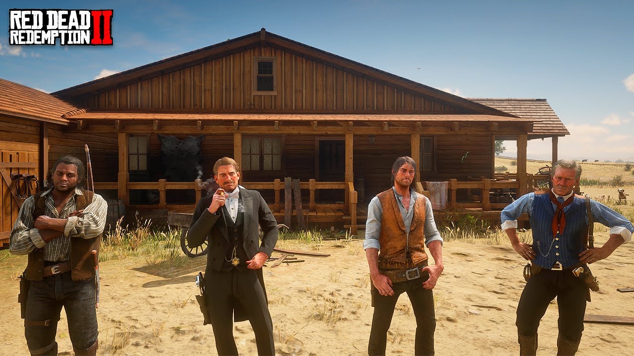 Arthur Morgan VIVE e Visita John Marston em 1907 | Red Dead Redemption 2