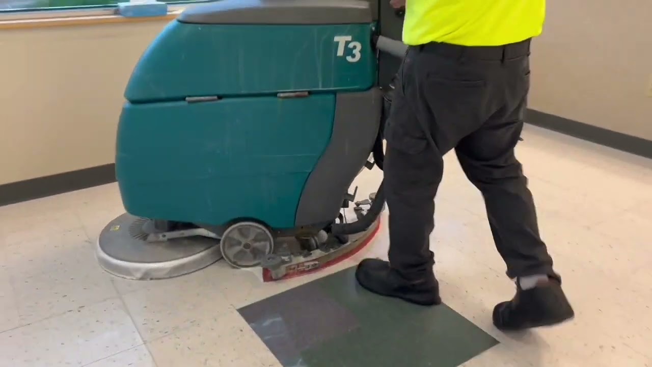 Vinyl Floor Refinishing Medical Clinic