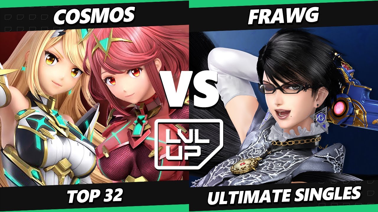 LVL UP EXPO 2023 - Cosmos (Pyra Mythra) Vs. Frawg (Bayonetta) SSBU Ultimate Tournament