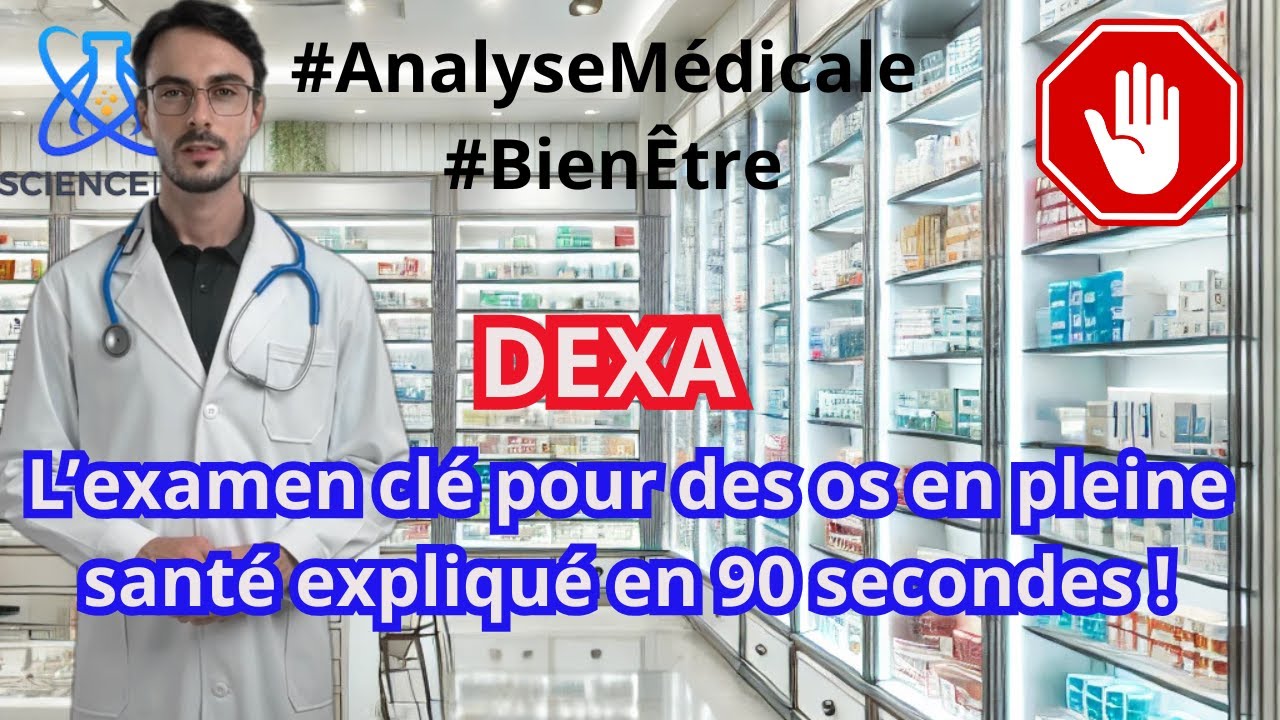 DEXA : L’examen clé pour des os en pleine santé expliqué en 90 secondes !