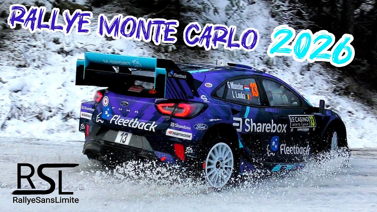 🇲🇨 WRC Rallye Monté Carlo 2026 🇲🇨