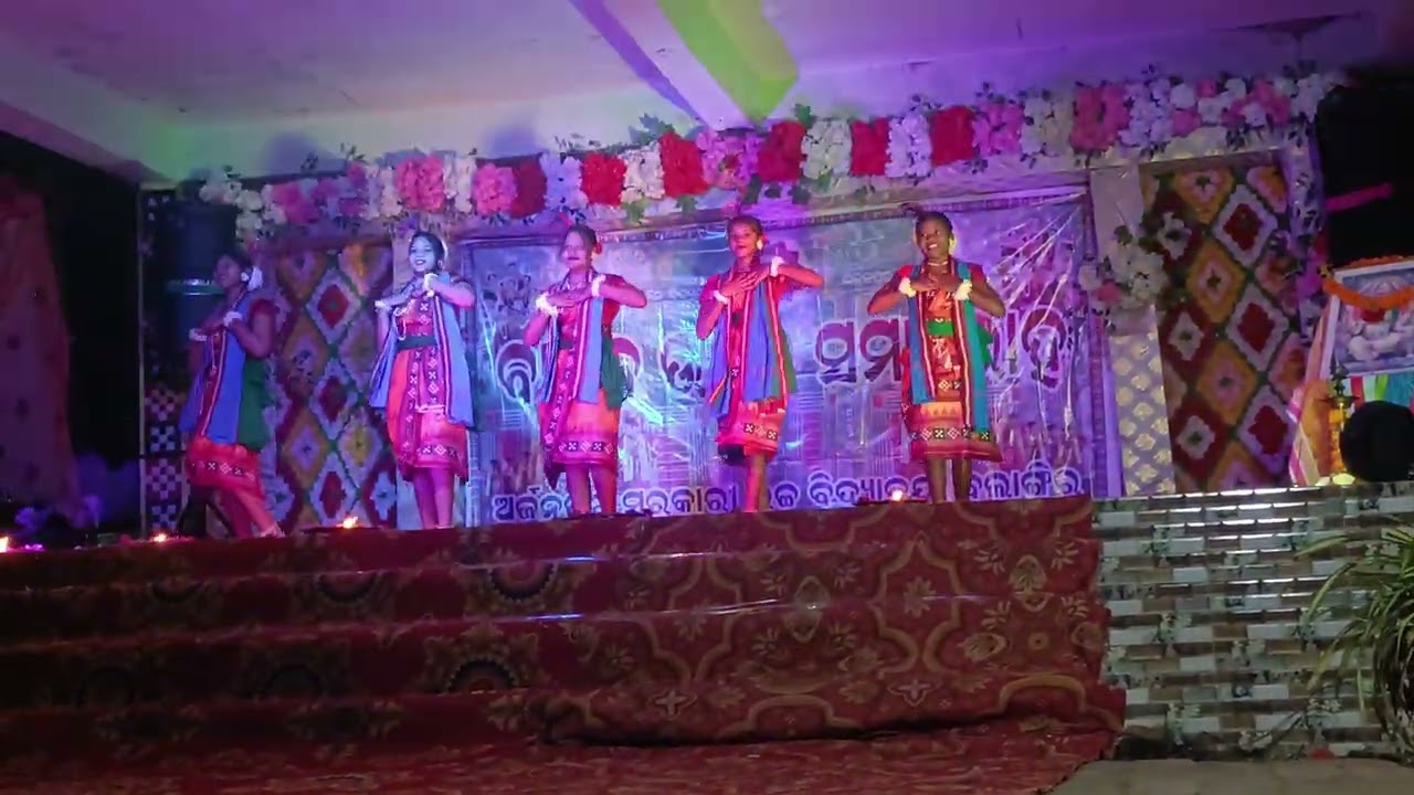 Aama sanskruti rimix song Annual function of Arjunpur higher secondary School 2025-26
