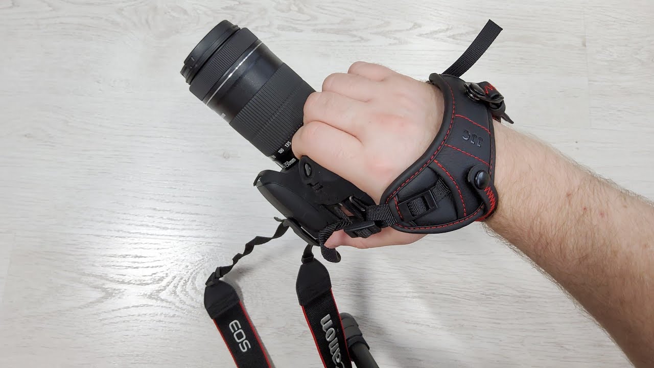 Ремешок на камеру и кейс для карт памяти JJC 🔥 JJC camera strap and shockproof case for memory cards