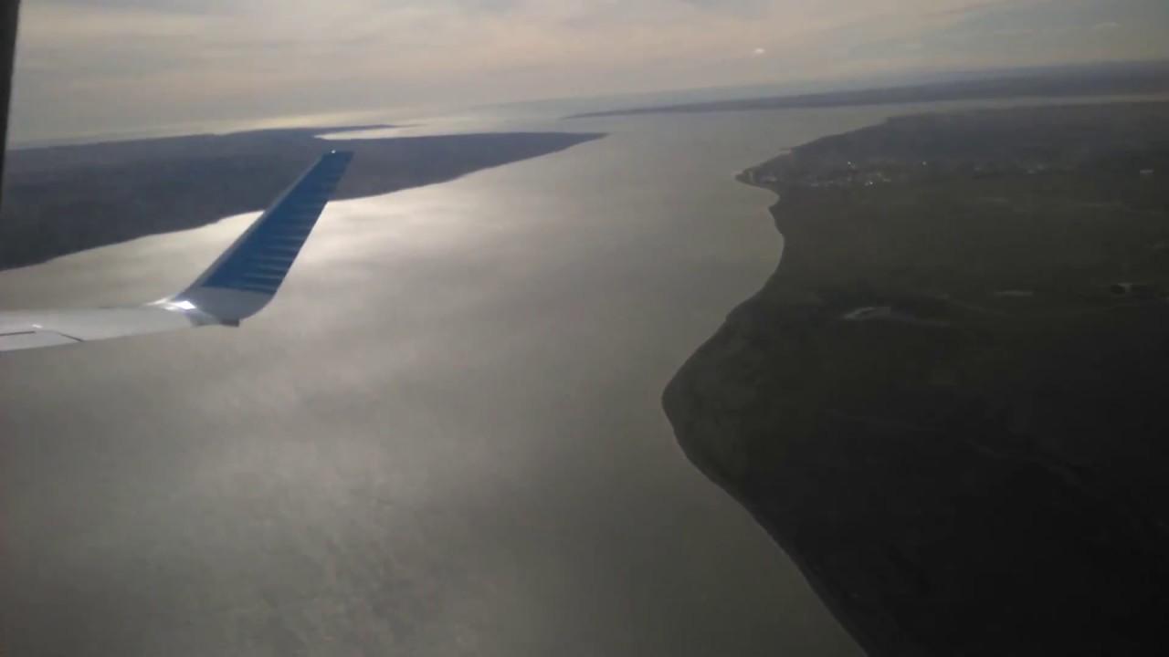 Despegue de Río Gallegos, hacia Buenos Aires.