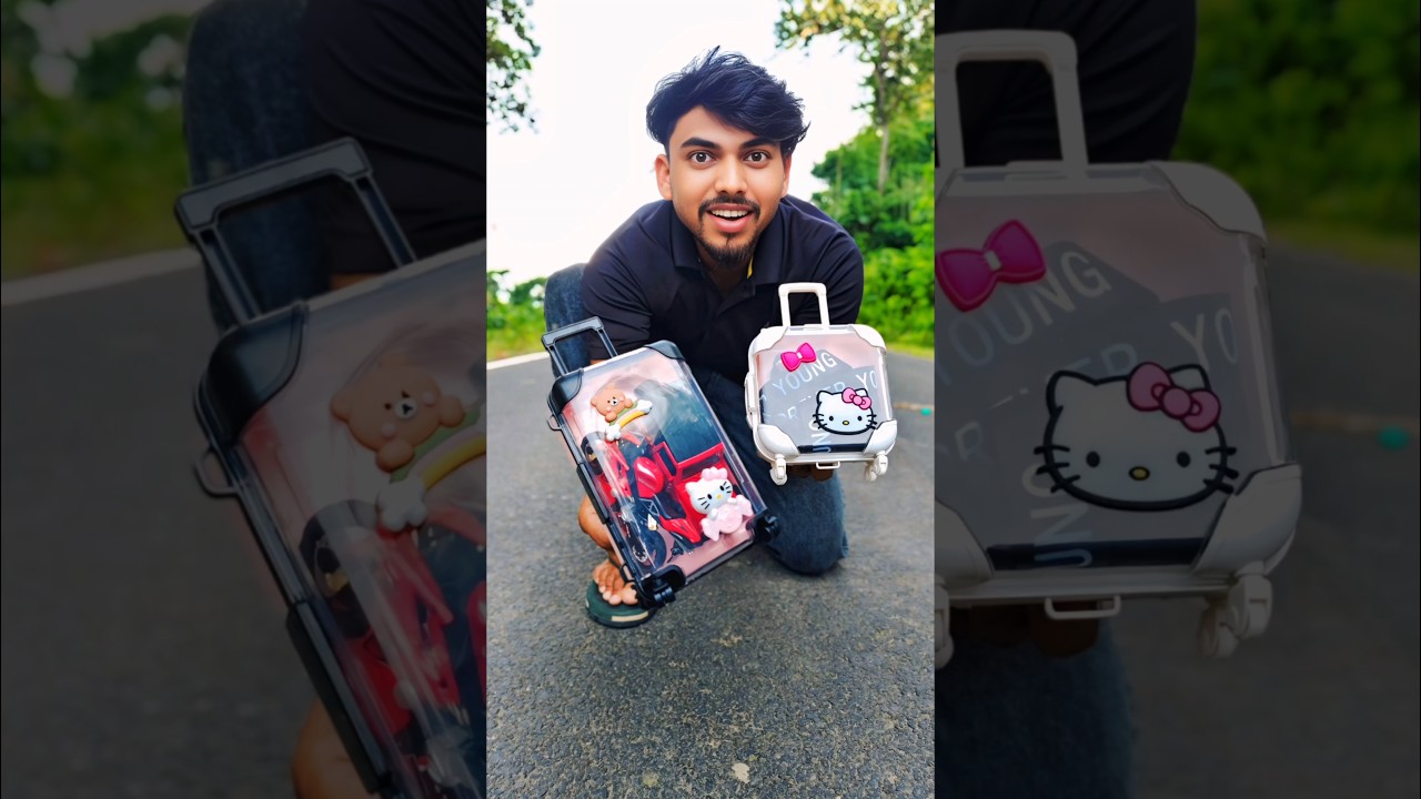 Mini Suitcase vs Small Suitcase Unboxing 😱