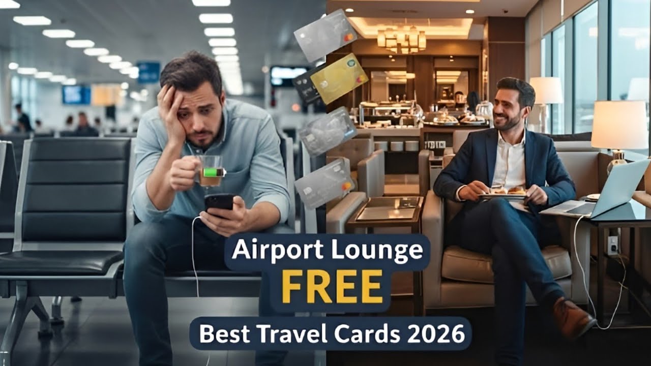 Best Travel Credit Cards 2026 India ✈️ Airport Lounge Free Mein Kaise Payein?