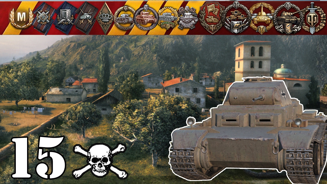 World of Tanks / Pz. II J .. 15 Kills