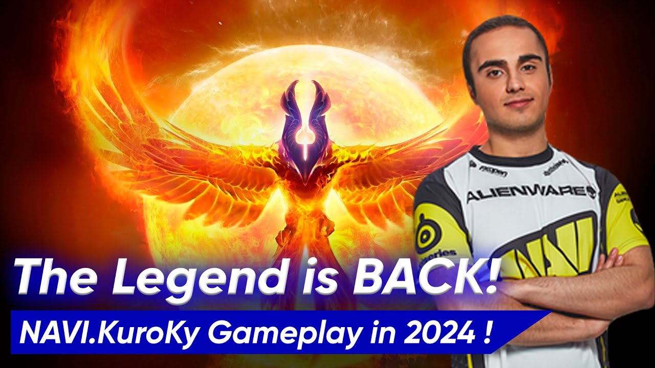 🐥 NAVI KUROKY is BACK in 2024 PHOENIX | Dota 2 Pro Gameplay