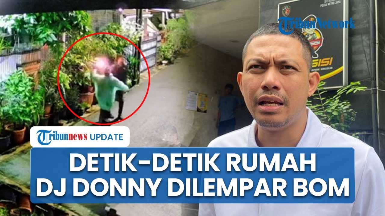 Seusai Disasar Bangkai Ayam, Rumah DJ Donny Kembali Diteror dengan Dilempari Bom Molotov oleh OTK