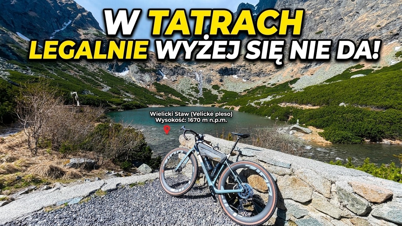 W TATRACH legalnie wyżej się NIE DA! Rowerem do Śląskiego Domu [Kross Esker ADV 3.0]