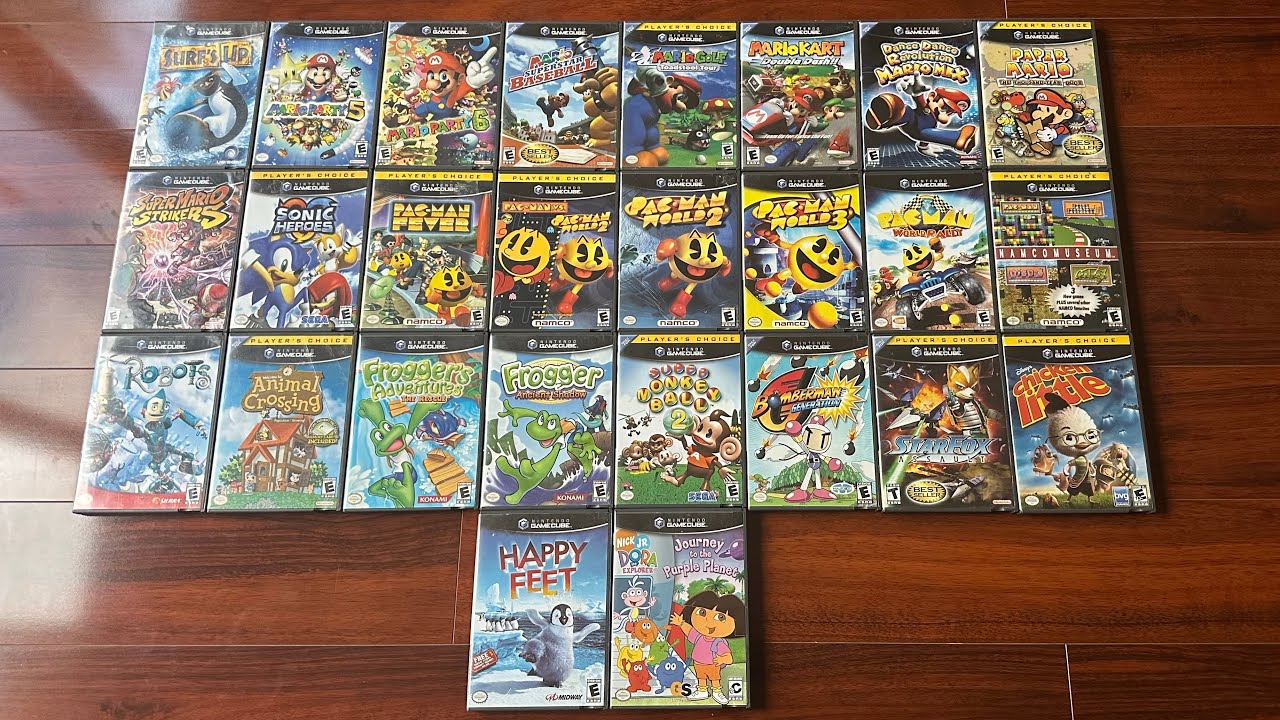 My Nintendo GameCube Game Collection (2024)