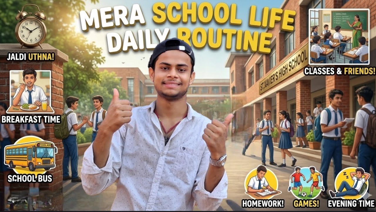 ​A Day in My School Life! 🏫🏃‍♂️