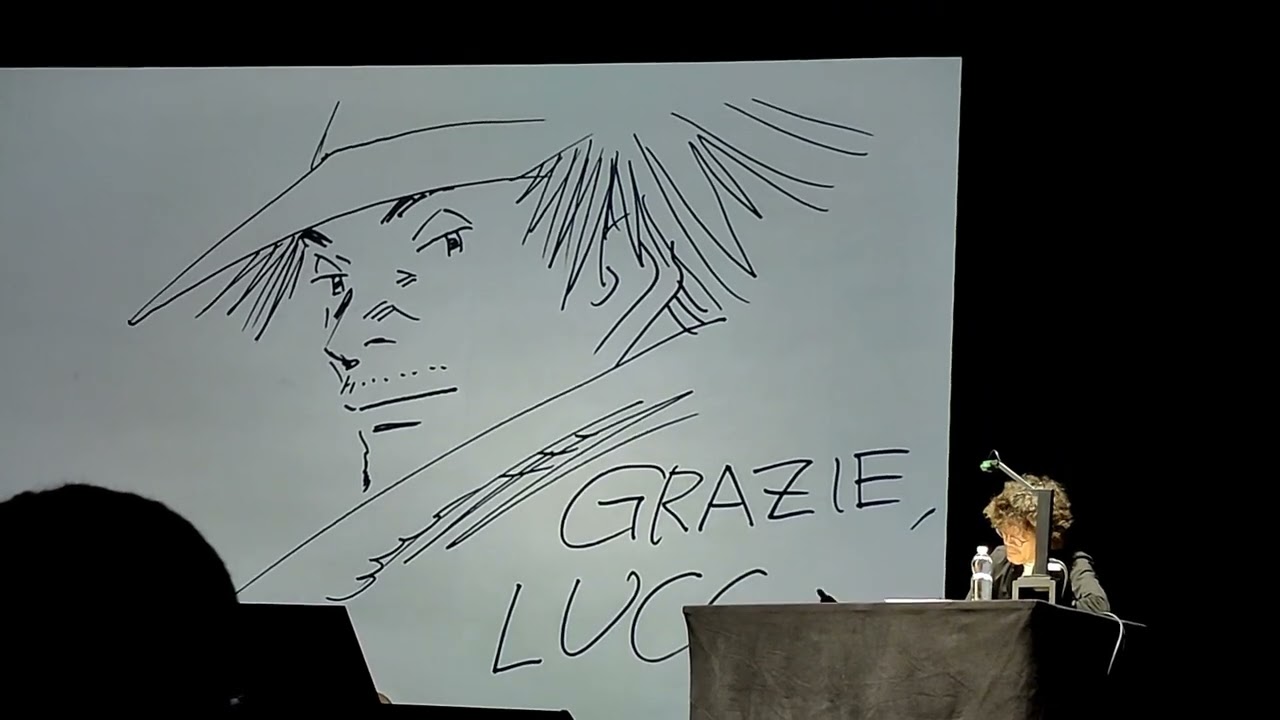 Naoki Urasawa -  Manga artist Drawing and singing Live - Lucca Comics 2023