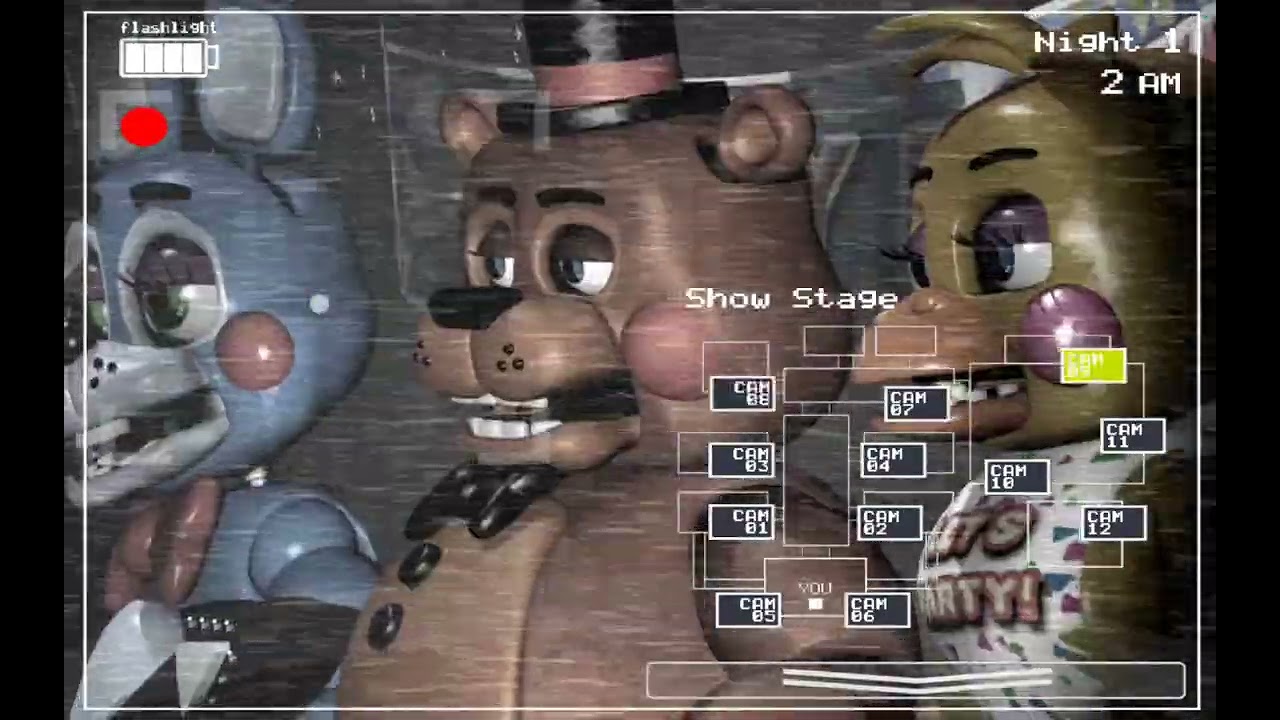 Pipe jugando fnaf
